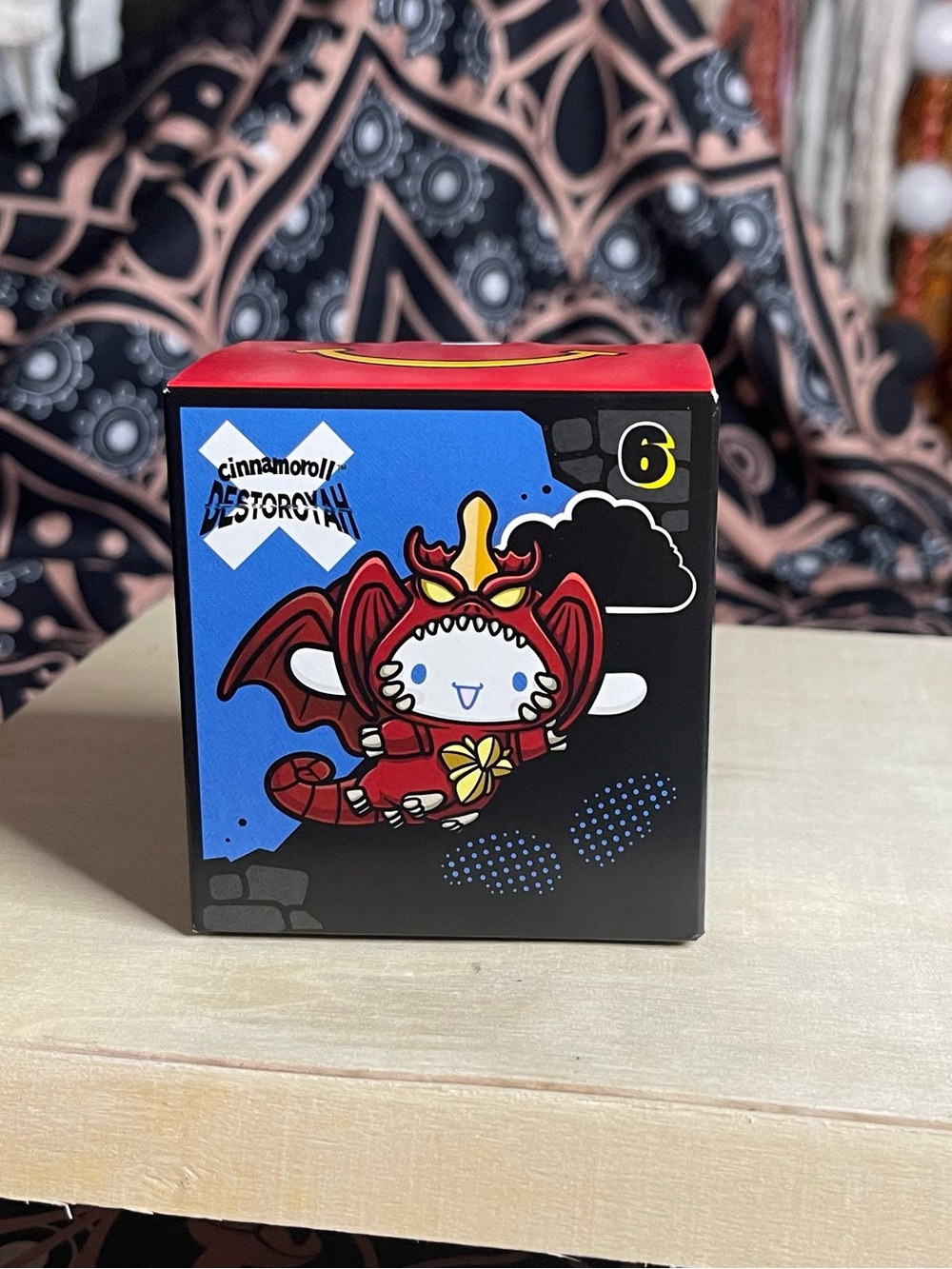 McDonald’s Hello Kitty X Godzilla #6 Happy Meal  Cinnamoroll Destoroyah